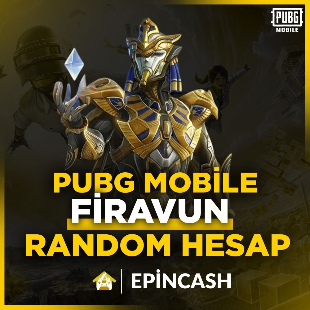 FİRAVUN PUBG MOBİLE RANDOM HESAP