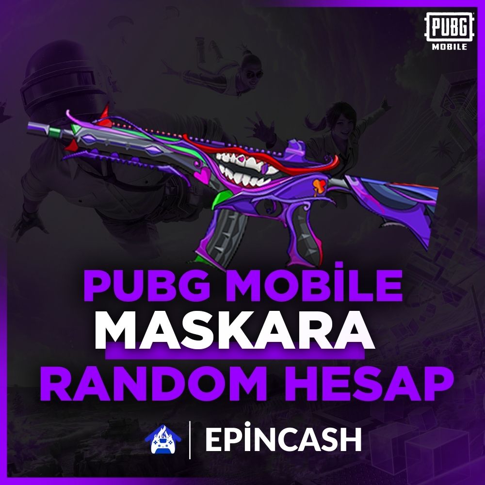 MASKARA PUBG MOBİLE RANDOM HESAP