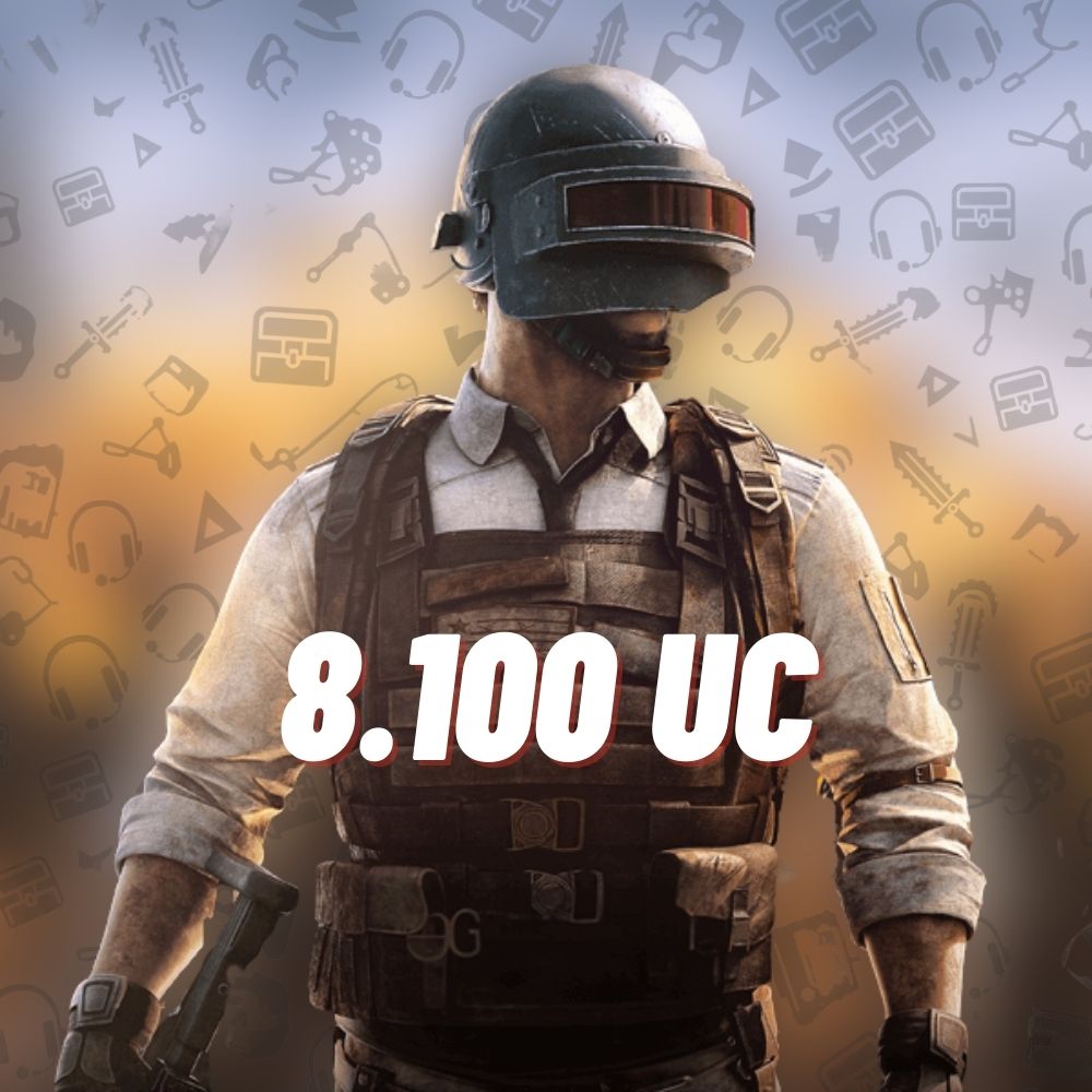 Pubg Mobile 8100 UC (TR-Global) Sürpriz Paket