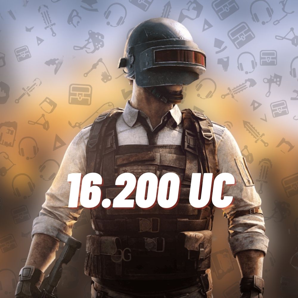 Pubg Mobile 16200 UC (TR-Global) Sürpriz Paket