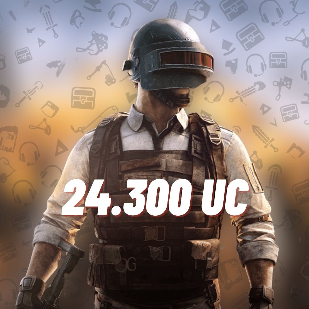 Pubg Mobile 24.300 UC (TR-Global) Sürpriz Paket
